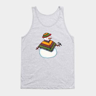 Snow Woman Tank Top